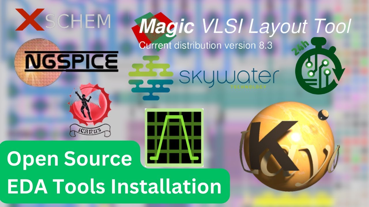 Open-Source EDA Tools Installation | Open Lane | Skywater PDK